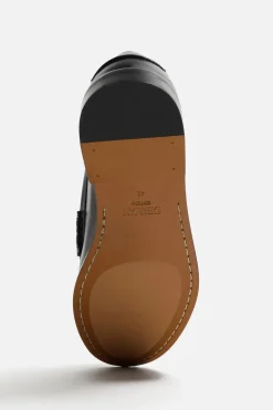 ZARA Pele|Sapatos^MOCASSINS EM PELE COM APLIQUE Preto