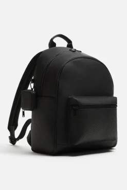 ZARA Malas / Mochilas^MOCHILA ENGOMADA Preto