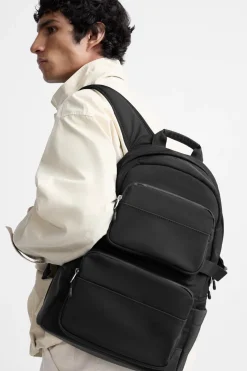 ZARA Malas / Mochilas^MOCHILA MULTIBOLSOS Preto