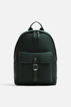 ZARA Malas / Mochilas^MOCHILA TÉCNICA COM FIVELA Verde