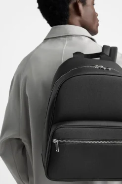 ZARA Malas / Mochilas^MOCHILA TEXTURA Preto