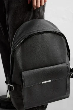 ZARA Malas / Mochilas^MOCHILA TEXTURA Preto