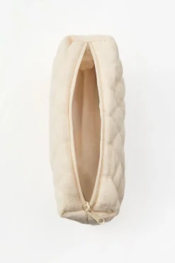 ZARA Malas|Acessórios / Bijuteria^NECESSAIRE ACOLCHOADA BORDADA Cru