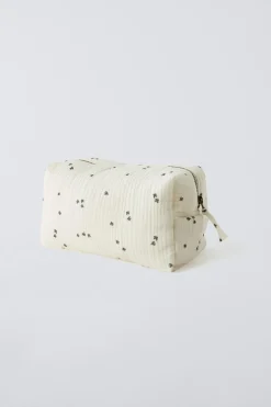 NECESSAIRE EM CREPE COM PASSARINHOS-ZARA Best Sale