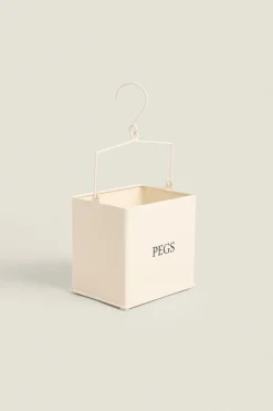 ZARA Lavandarias / Limpeza|Lavandarias / Limpeza^ORGANIZADOR MOLAS METAL LACADO Creme