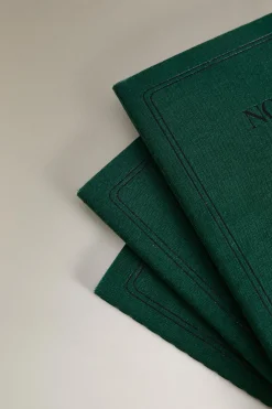 ZARA Presentes Para O Lar|Presentes Para O Lar^PACK CADERNOS CAPA MOLE (PACK DE 3) Verde
