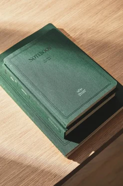 ZARA Presentes Para O Lar|Presentes Para O Lar^PACK CADERNOS CAPA MOLE (PACK DE 3) Verde