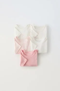 PACK CINCO BODIES LACINHOS-ZARA Cheap