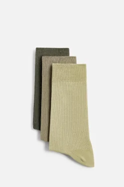 ZARA Acessórios^PACK DE 3 PARES DE MEIAS COMBINADAS vários