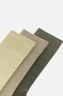 ZARA Acessórios^PACK DE 3 PARES DE MEIAS COMBINADAS vários