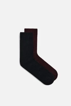 ZARA Acessórios^PACK DE 2 PARES DE MEIAS COM TEXTURA vários