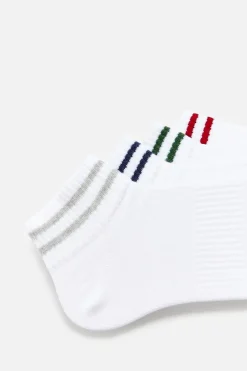 ZARA Acessórios^PACK DE 4 PARES DE MEIAS FAIXA CONTRASTE vários