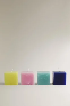 ZARA Fragrâncias Para Casa|Fragrâncias Para Casa^PACK DE 4 VELAS AROMÁTICAS PEAR & TONKA X COLLAGERIE FRUTAS