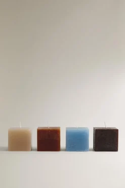 ZARA Fragrâncias Para Casa|Fragrâncias Para Casa^PACK DE 4 VELAS AROMÁTICAS PEAR & TONKA X COLLAGERIE FRUTAS