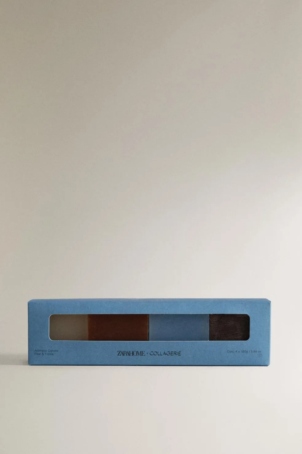 ZARA Fragrâncias Para Casa|Fragrâncias Para Casa^PACK DE 4 VELAS AROMÁTICAS PEAR & TONKA X COLLAGERIE FRUTAS