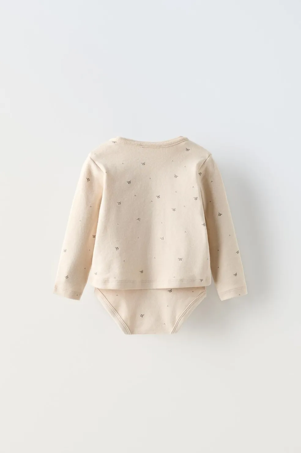 PACK DE BODY E CASAQUINHO ESTAMPADO-ZARA Outlet