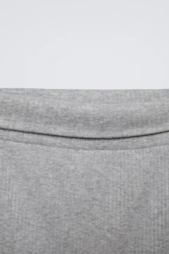 PACK DE BODY E LEGGINGS COM NERVURAS-ZARA Fashion