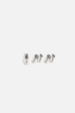 ZARA Acessórios^PACK DE BRINCOS E EARCUFF X NANUSHKA Prata