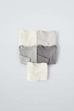 PACK DE CINCO BODIES LIBÉLULAS-ZARA Best Sale