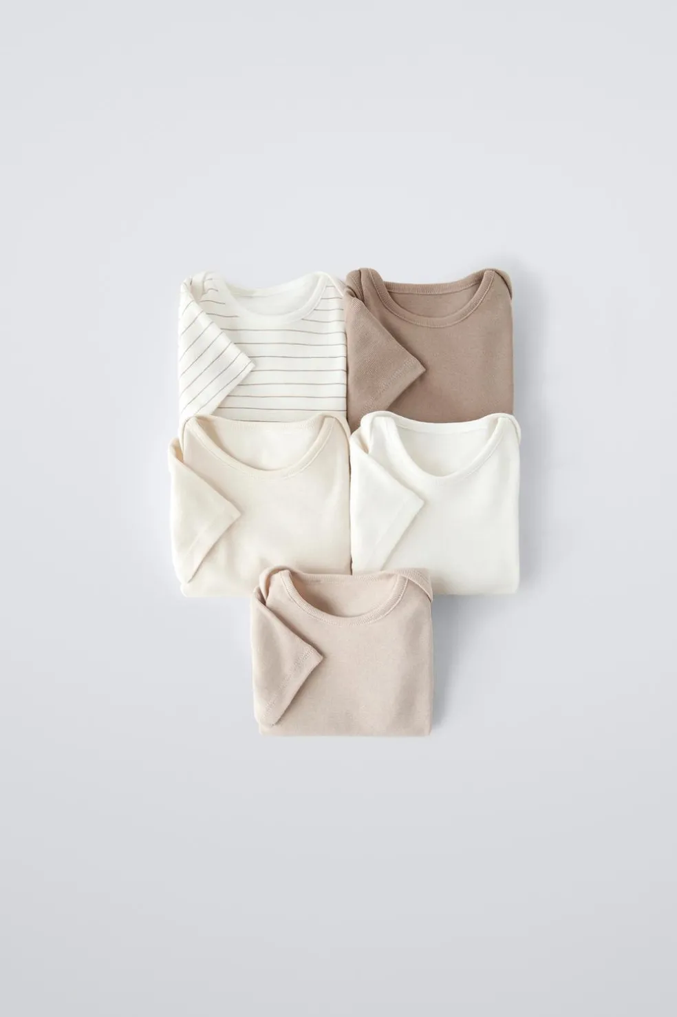 PACK DE CINCO BODIES S-ZARA Outlet