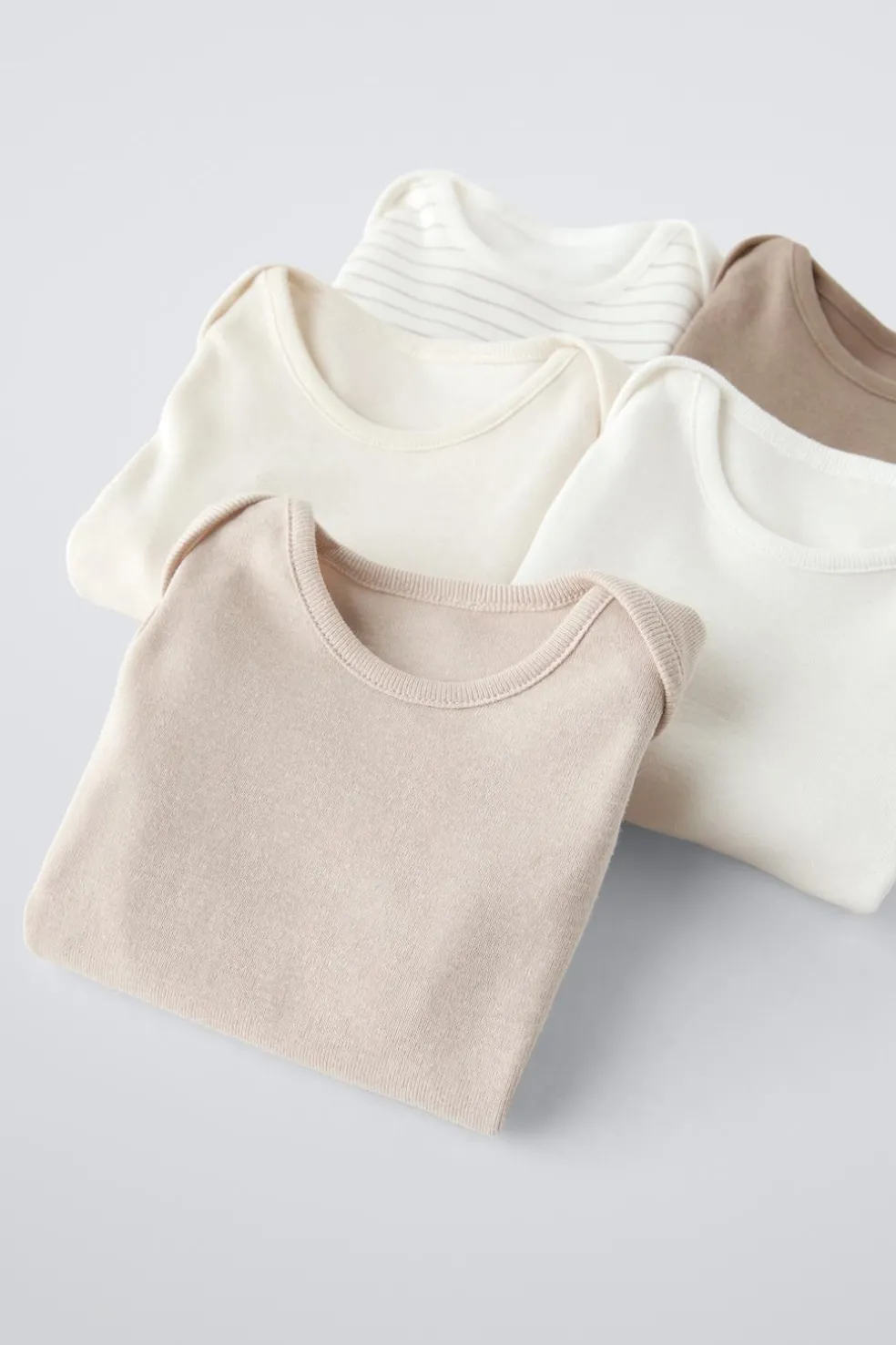 PACK DE CINCO BODIES S-ZARA Outlet