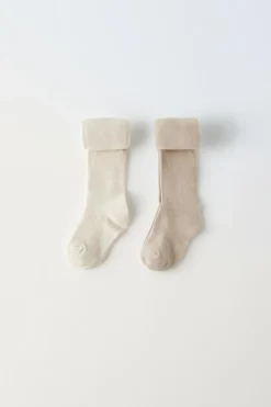 PACK DE DOIS COLLANTS LISOS-ZARA New