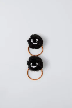 PACK DE DOIS ELÁSTICOS MONSTRINHOS COM PELO-ZARA Online