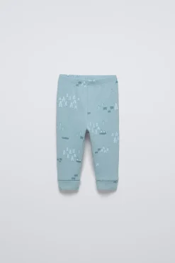PACK DE DUAS LEGGINGS COM NERVURAS-ZARA Flash Sale