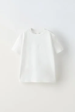 PACK DE DUAS T-SHIRTS FLAMÉ LISAS-ZARA Clearance