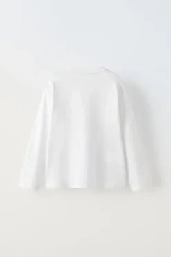 PACK DE DUAS T-SHIRTS LISAS DE MANGA COMPRIDA-ZARA Fashion