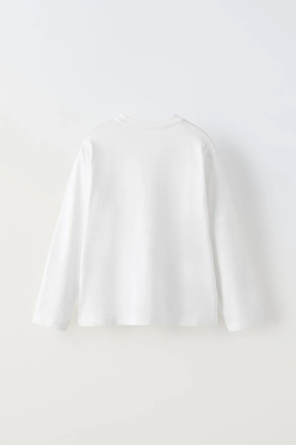 PACK DE DUAS T-SHIRTS LISAS DE MANGA COMPRIDA-ZARA Fashion