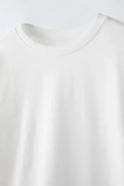 PACK DE DUAS T-SHIRTS LISAS DE MANGA COMPRIDA-ZARA Fashion