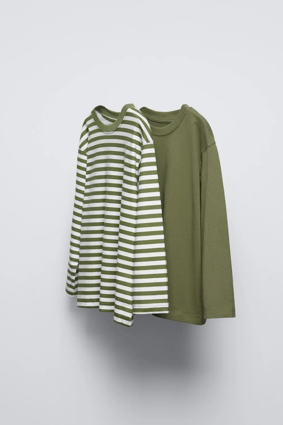 PACK DE DUAS T-SHIRTS RISCAS-ZARA Flash Sale