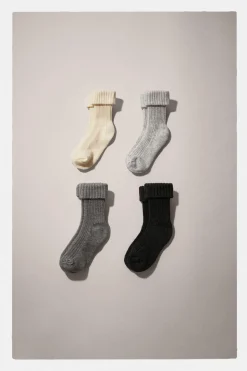 PACK DE QUATRO PARES DE MEIAS CORES-ZARA Flash Sale