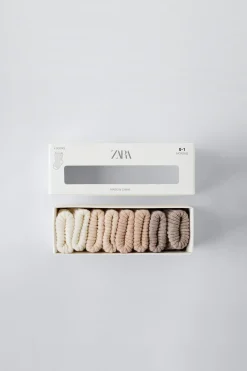 PACK DE QUATRO PARES DE MEIAS CORES-ZARA Sale