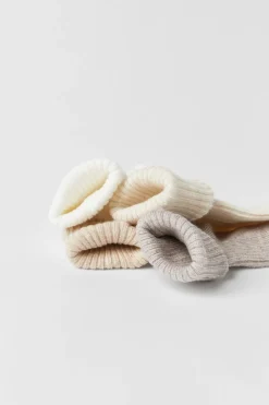 PACK DE QUATRO PARES DE MEIAS CORES-ZARA Sale