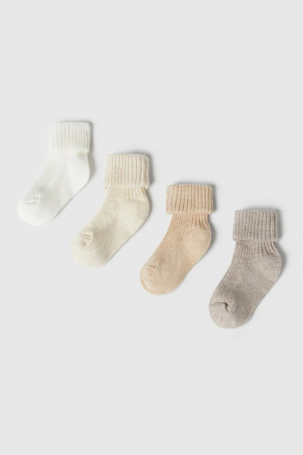 PACK DE QUATRO PARES DE MEIAS CORES-ZARA Sale
