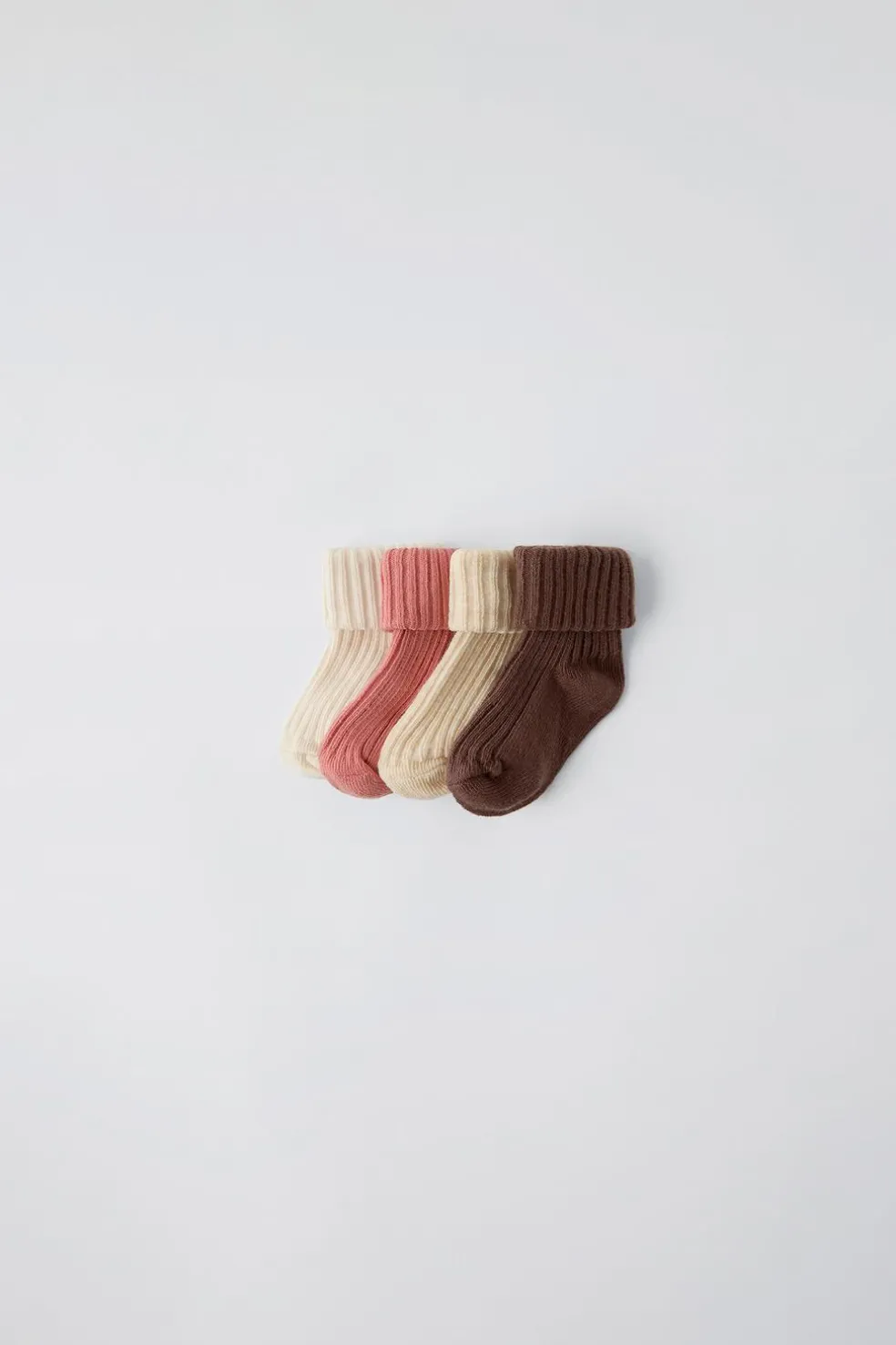 PACK DE QUATRO PARES DE MEIAS CORES-ZARA Cheap