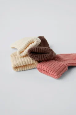 PACK DE QUATRO PARES DE MEIAS CORES-ZARA Cheap