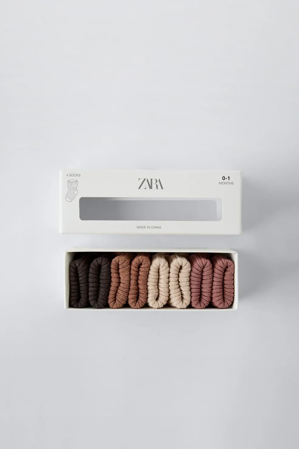 PACK DE QUATRO PARES DE MEIAS CORES-ZARA Store