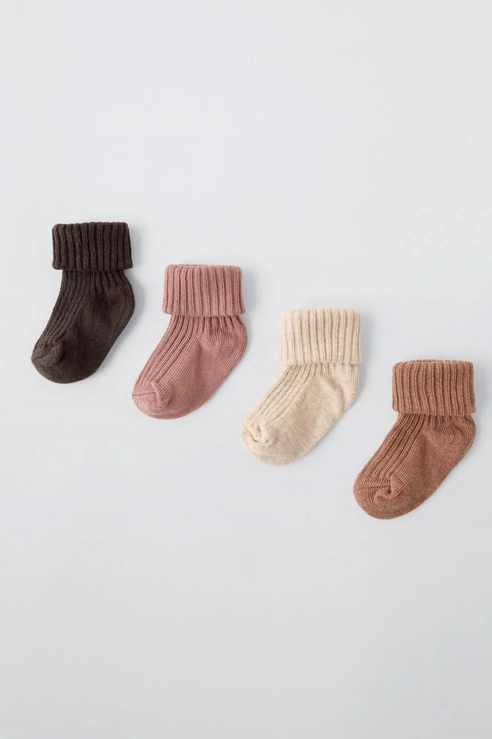 PACK DE QUATRO PARES DE MEIAS CORES-ZARA Store