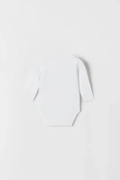 PACK DE TRÊS BODIES DE DECOTE REDONDO-ZARA Shop