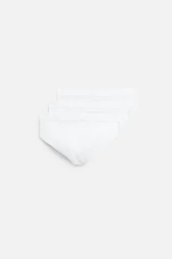 ZARA Acessórios^PACK DE TRÊS SLIPS COMBINADAS Branco