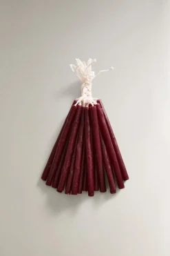 ZARA Fragrâncias Para Casa|Fragrâncias Para Casa^PACK MINIVELAS AROMÁTICAS GINGERBREAD (PACK DE 20) Vermelho