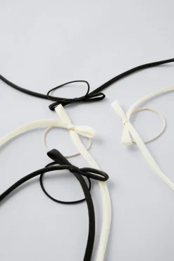 PACK QUATRO LAÇOS ACETINADOS-ZARA Hot