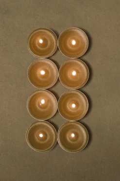 ZARA Fragrâncias Para Casa|Fragrâncias Para Casa^PACK VELAS AROMÁTICAS TEALIGHT CHIMNEY (PACK DE 8) Verde