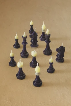 ZARA Presentes Para O Lar|Presentes Para O Lar^PACK VELAS DECORATIVAS XADREZ (PACK DE 12) Branco / Preto