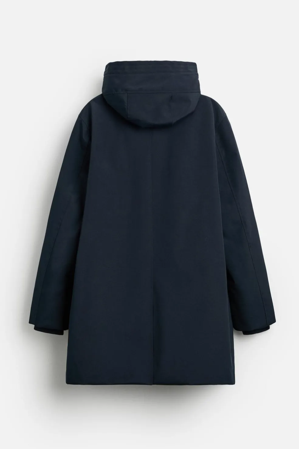 ZARA Vestuário De Inverno|Sobretudos / Gabardinas^PARKA TÉCNICA COM GOLA REMOVÍVEL Azul-marinho