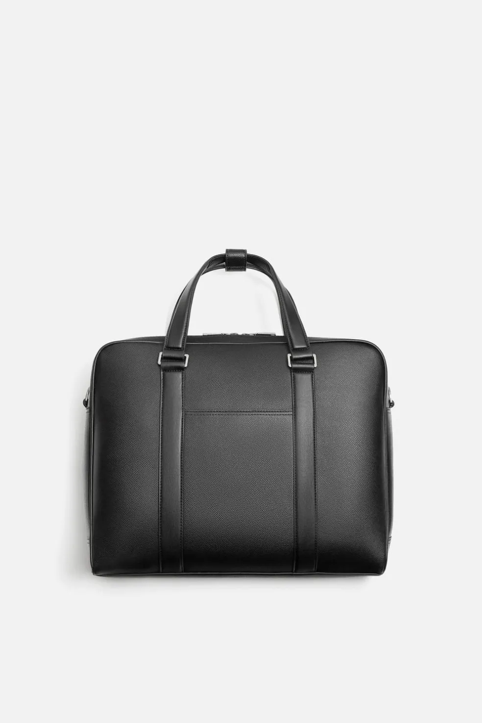 ZARA Malas|Malas / Mochilas^PASTA DUPLA TEXTURA Preto