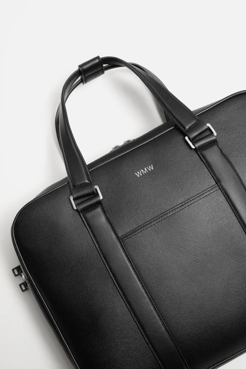 ZARA Malas|Malas / Mochilas^PASTA DUPLA TEXTURA Preto